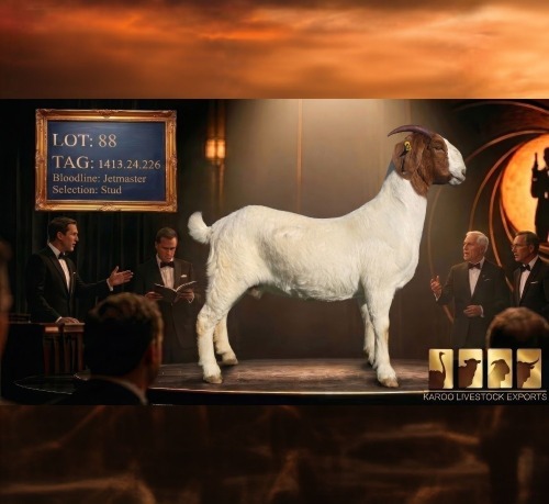 1 X BOER GOAT STUD DOE Karoo Livestock Studs