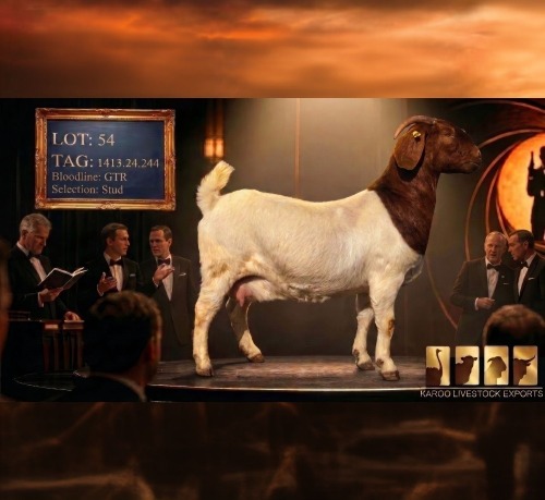 1 X BOER GOAT STUD PREGNANT DOE Karoo Livestock Studs