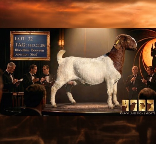 1 X BOER GOAT STUD PREGNANT DOE Karoo Livestock Studs
