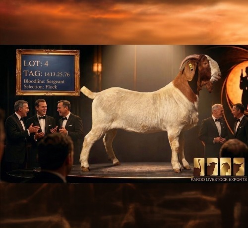1 X BOER GOAT FLOCK BUCK Karoo Livestock Studs