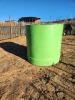 1 X GREEN FEED BIN WITH LID - 2 Kluyts Livestock Farming