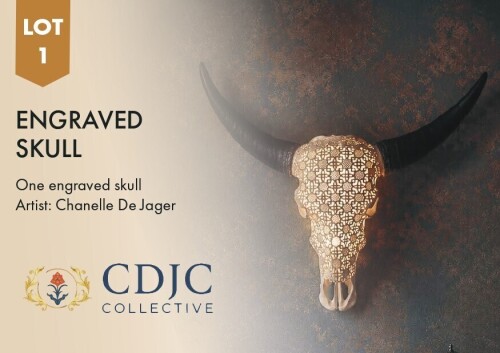 1 X ENGRAVED SKULL Chanelle de Jager