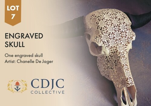 1 X ENGRAVED SKULL Chanelle de Jager