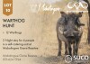1 X WARTHOG HUNT Mabalingwe Game Reserve