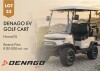 1 X DENAGO EV GOLF CART Denago