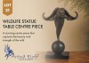 1 X WILDLIFE STATUE TABLE CENTRE PIECE Arend Eloff Fine Art & Sculpture