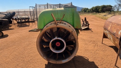 1 X Air blast orchard sprayer