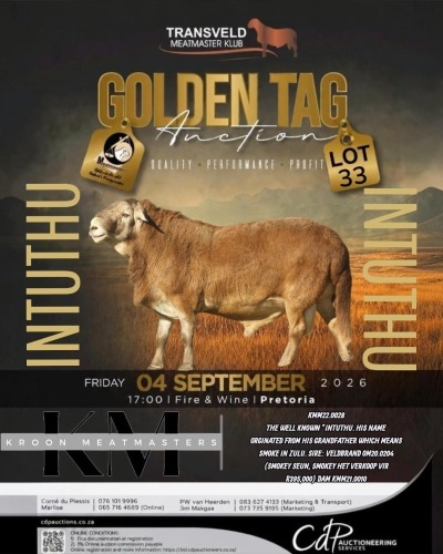 1 X MEATMASTER RECORDED RAM KROON MEATMASTERS