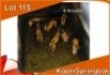 8x KOPER SPRINGBOK/COPPER SPRINGBUCK V/F:8 (Per stuk om lot te neem)