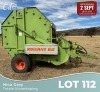 1 X Claas Rollant 62 - Vastekamer rondebaler