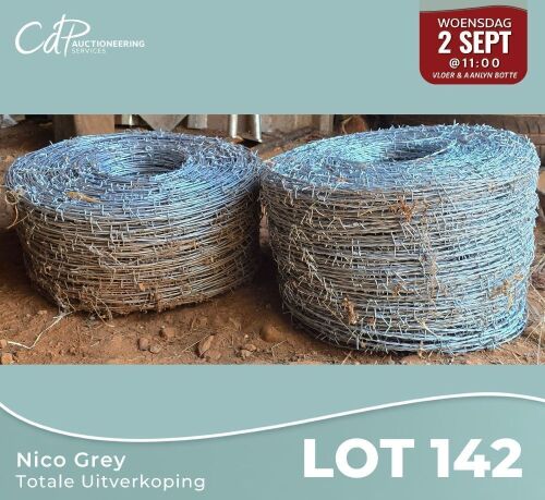 2 X Draad Nico Grey (Per item to take the lot)