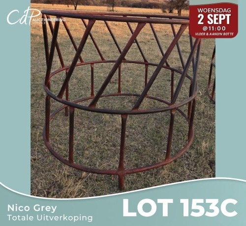 1 X Voerbaal ring Nico Grey (Per item to take the lot)