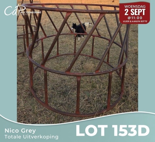 1 X Voerbaal ring Nico Grey (Per item to take the lot)