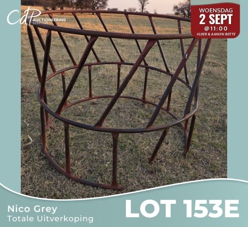 1 X Voerbaal ring Nico Grey (Per item to take the lot)