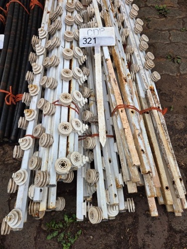 1 X ELECTRIC FENCE POLES KLUYTS LIVESTOCK