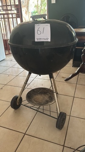 1 X WEBER BRAAIER Banie Erasmus