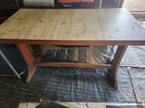 1 X Hout tafeltjie