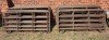 20 X Taltec small stock gates, 1.8 m &times; 0.9 m F2 BOERDERY (Pay per item to take the lot)