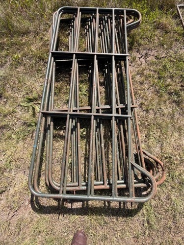 7 X Taltec gates - hekkies 2.0 m &times; 0.9 m CDP AUCTIONEERS (Pay per item to take the lot)