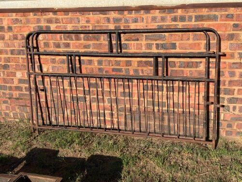 2 X Taltec steel water troughs 93 cm x 32 cm F2 BOERDERY (Pay per item to take the lot)
