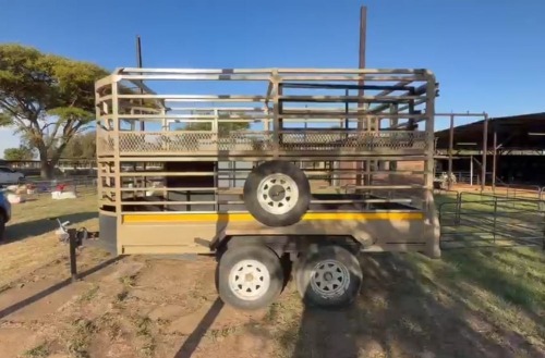1 X Bulperd Double-Axle, single or double deck Trailer COLLEN BOERDERY