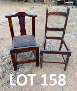 2 x Antique Chair Pam Du Plessis