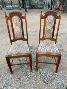 2 x Antique Chair Pam Du Plessis