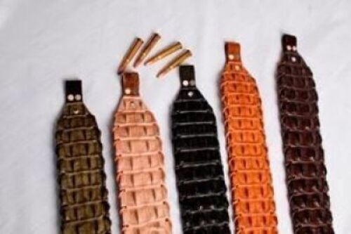 GENIUNE CROCODILE LEATHER RIFLE SLING - FUNDRAISING:HELPENDE HANDE