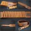 LOT 33 Buffalo leather Ammo soft Belt