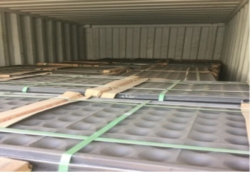LOCAL KZN 520 UNITS COMPUTER FLOORING; MOULDED PLASTIC PROFILE SHAPES &nbsp;(Bidding on contents of container only)