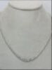 18KT TENNIS NECKLACE&nbsp;&nbsp;