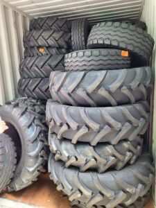 EXPORT KZN 72 TYRES TYRES  (Bidding on contents of container only)