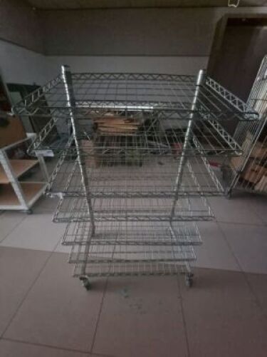&nbsp; 1X METAL DISPLAY TROLLEY- KIEPERSOL TRADING