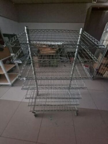 &nbsp;1X METAL DISPLAY TROLLEY- KIEPERSOL TRADING