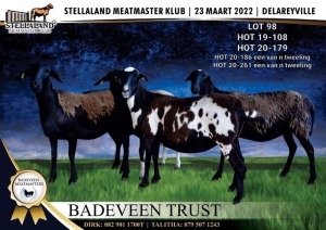 1X OOI/EWE MEATMASTER BADEVEEN TRUST