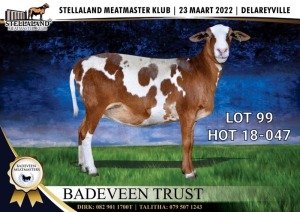 WITHDRAW 1X OOI/EWE MEATMASTER BADEVEEN TRUST