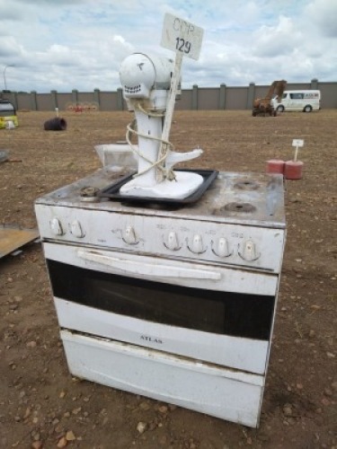 1X Electric Stove & Mixer