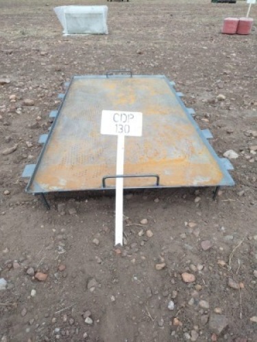 1X Big Steel Braai Plate