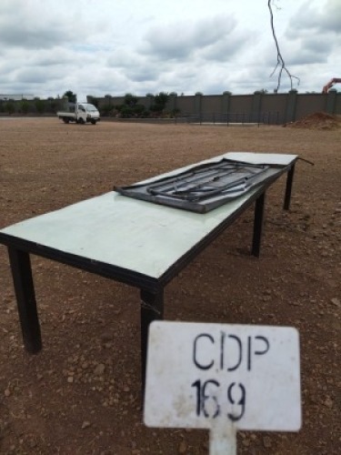 1X Working Table And Small Fold Up Table