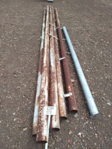 1X Steel Pypes +-6m