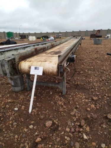 1X Sorteer Conveyer belt Masjien 6m