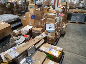 MACHINE AND SPARE PARTS LOT