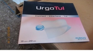 URGO TUL CONTACT INTERFACE MEDICAL SUPPLIES; 10CMX10CM= 14 PACKS, 15CMX20CM=12 PACKS