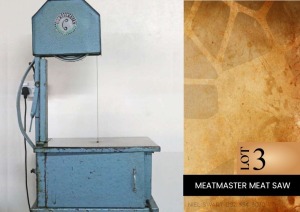 1X Meatmaster Meat Saw