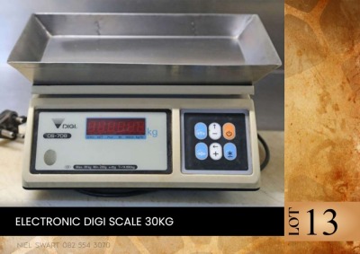 1X Electronic Digi 30kg Scale
