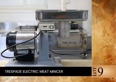 1X Trespade Electric meat mincer