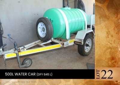 1X 500L water car (DFY 645 L)