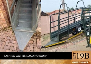 1X Tal-tec cattle loading ramp