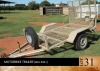 1X Motorbike trailer (BGV 639 L)