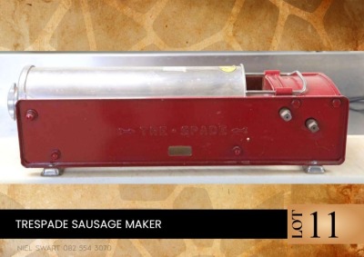 1X Trespak sausage maker